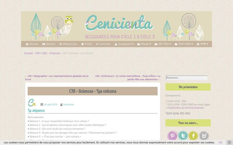 Cenicienta - Sciences - Les volcans